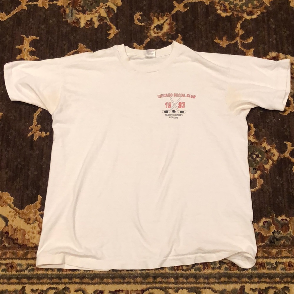 Vintage club hockey shirt 1993 XL